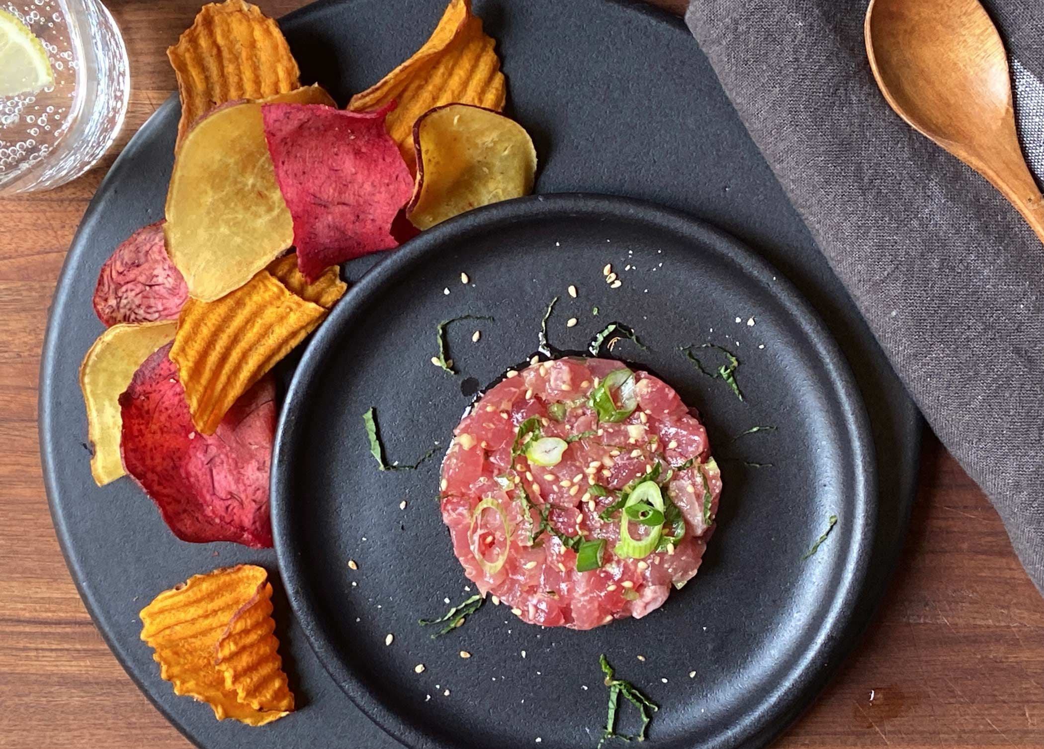 Sesame Ginger Tuna Tartare